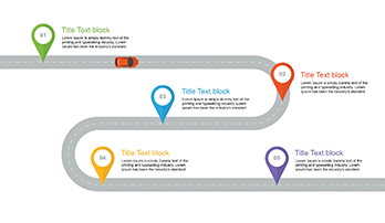 Detail Roadmap Template Ppt Free Download Nomer 14