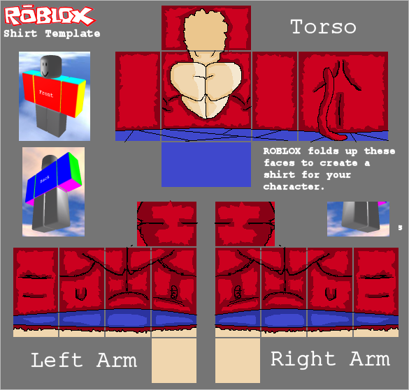 Detail Roblox Goku Shirt Template Nomer 3