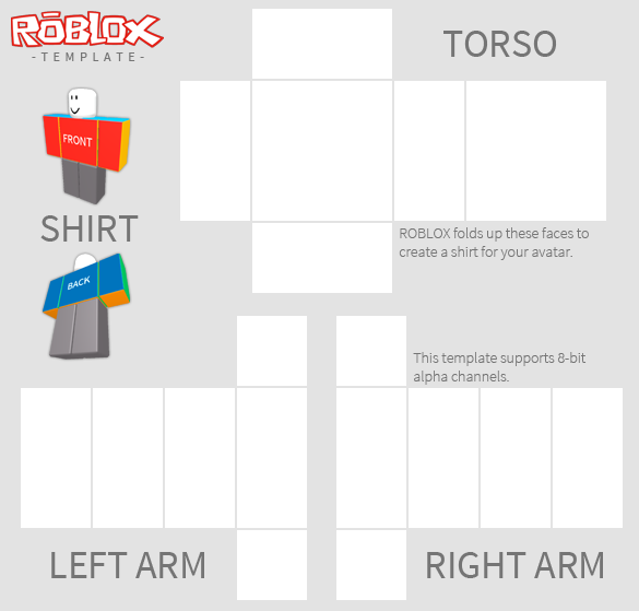 Detail Roblox Shirt Template Nomer 14
