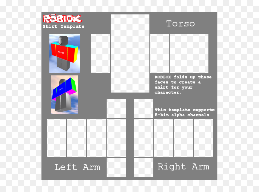 Detail Roblox Shirt Template Nomer 20