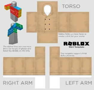 Detail Roblox Shirt Template Nomer 6