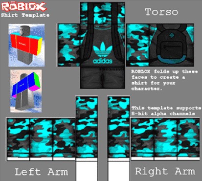 Detail Roblox Shirt Template Adidas Nomer 10