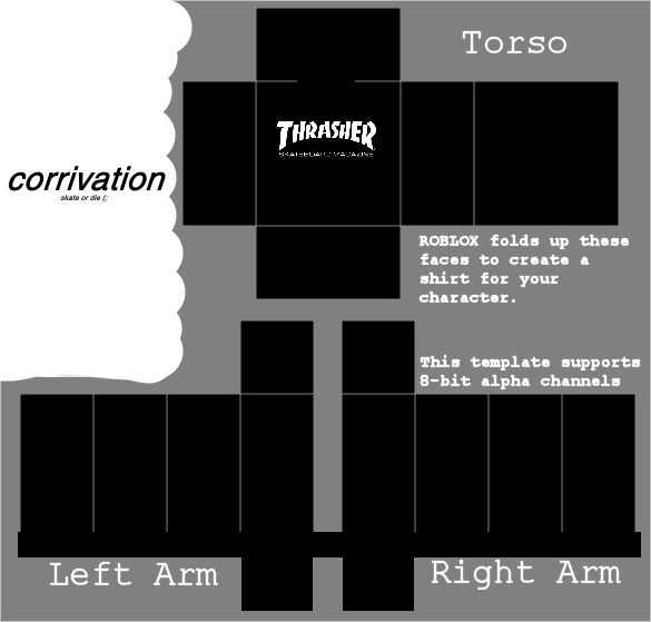 Detail Roblox Shirt Template Adidas Nomer 23