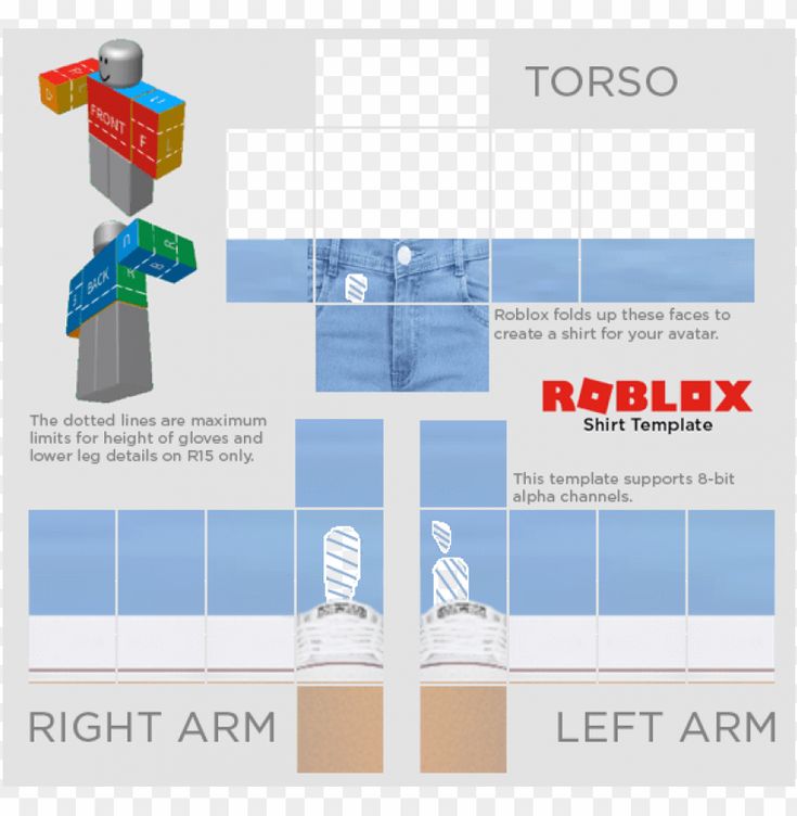 Detail Roblox Shirt Template Transparent Nomer 19