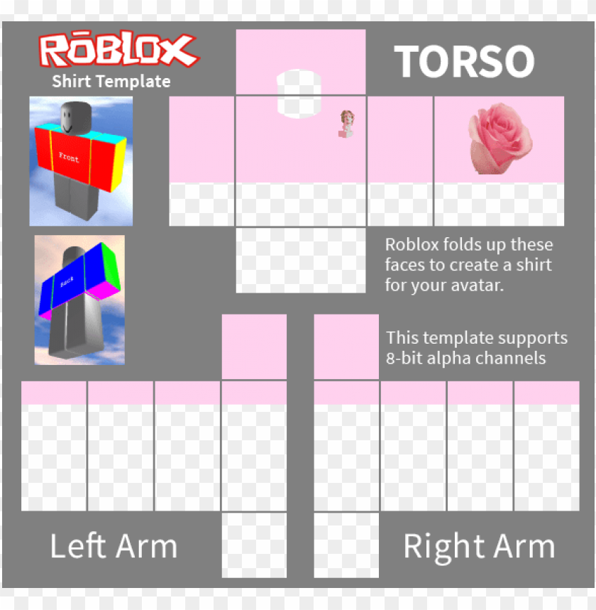 Detail Roblox Shirt Template Transparent Nomer 20