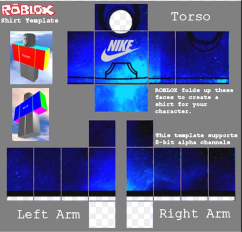 Detail Roblox Shirt Template Transparent Nomer 43