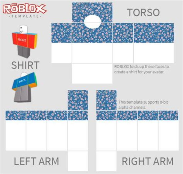 Detail Roblox Shirt Template Transparent Nomer 47