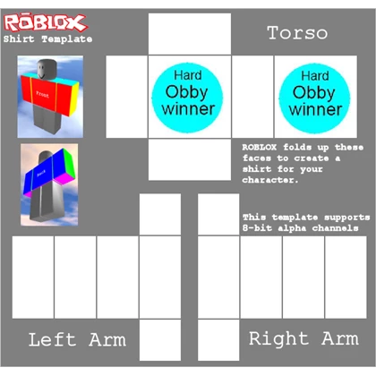 Detail Roblox Skin Template Nomer 14