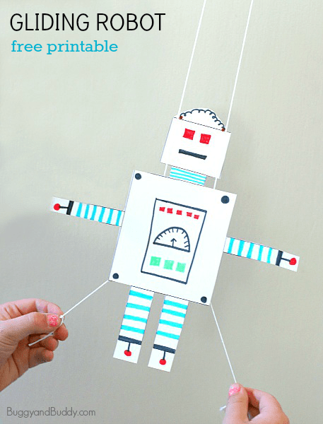 Detail Robot Craft Template Nomer 3