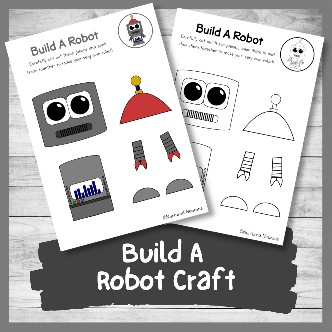 Detail Robot Craft Template Nomer 31