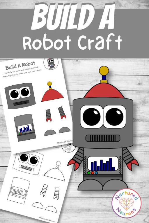 Detail Robot Craft Template Nomer 5