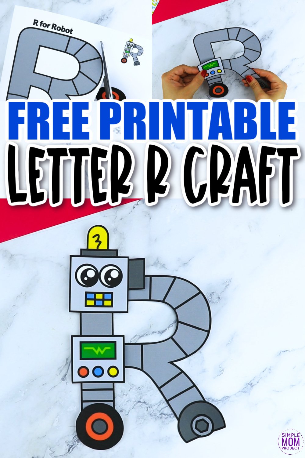 Detail Robot Craft Template Nomer 43