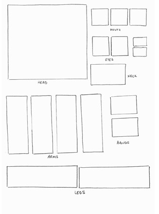 Detail Robot Craft Template Nomer 45