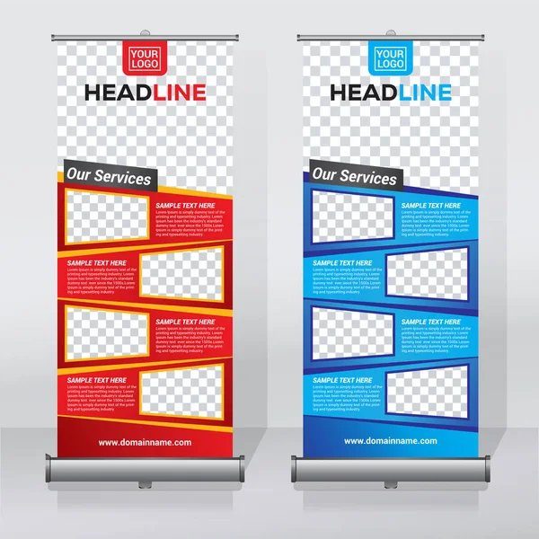 Detail Roll Up Banner Design Template Free Nomer 29