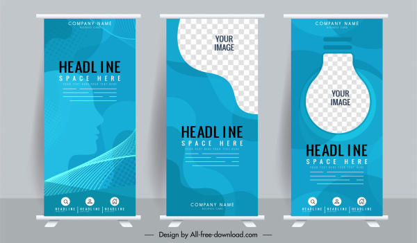 Detail Roll Up Banner Design Template Free Nomer 37