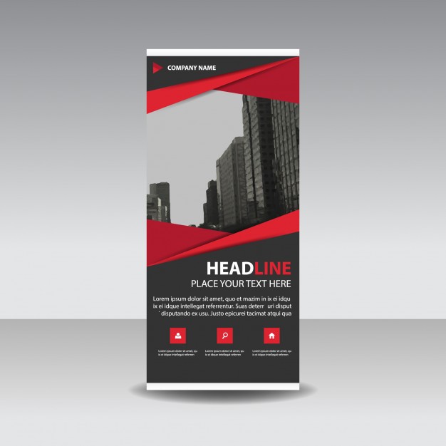 Detail Roll Up Banner Design Template Free Nomer 43