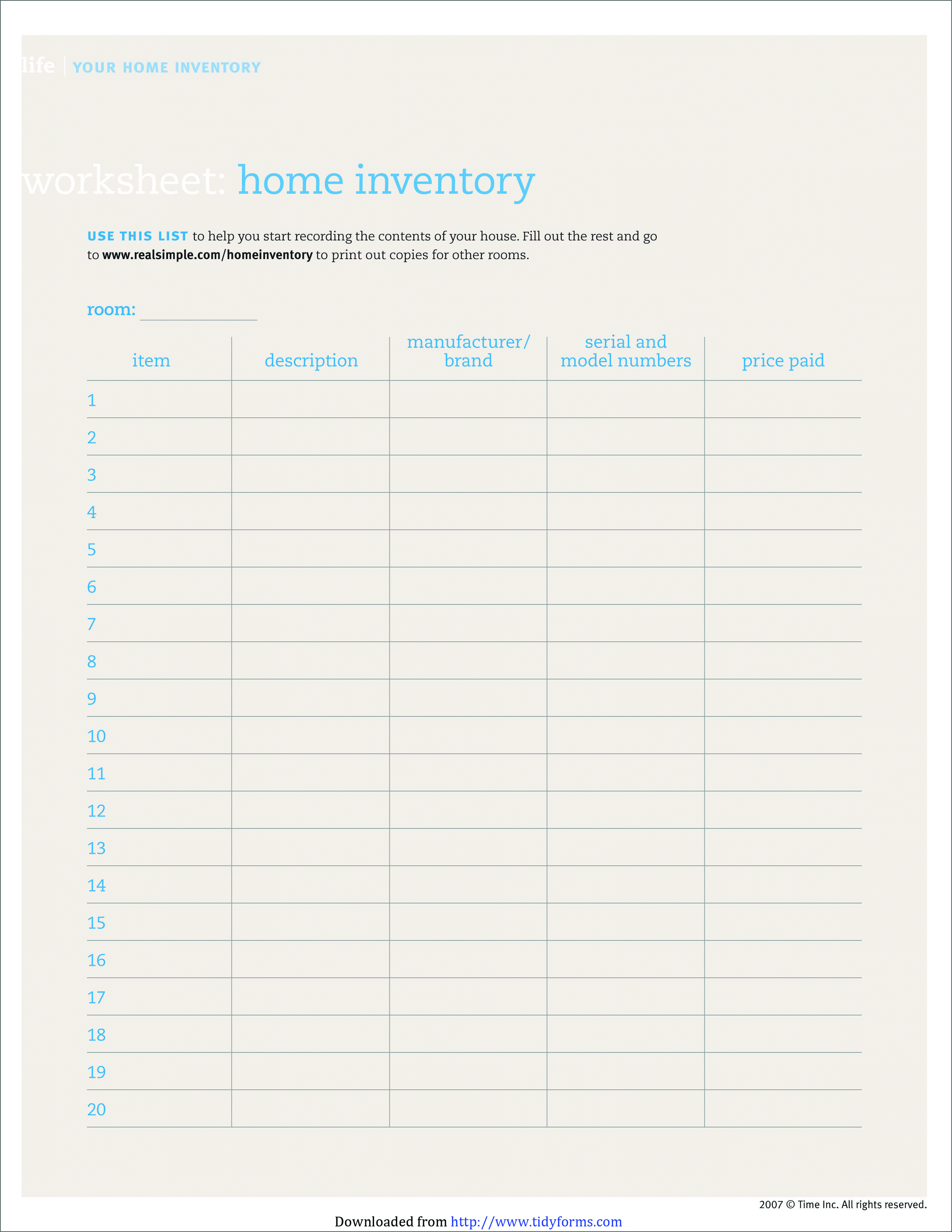 Detail Room Directory Template Nomer 56