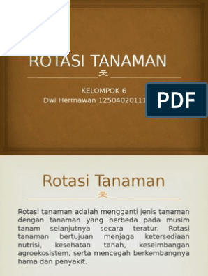 Detail Rotasi Tanaman Adalah Nomer 33