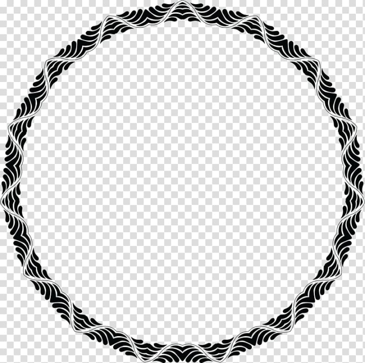 Detail Round Frame Template Nomer 15