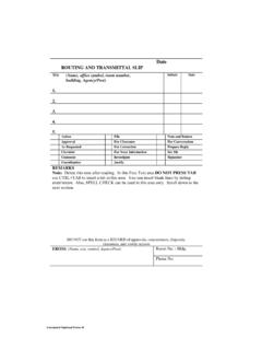 Detail Routing Slip Template Nomer 33