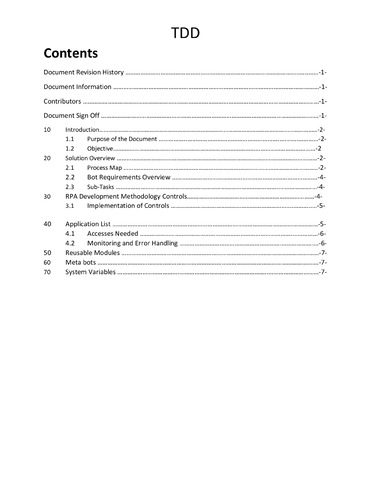 Detail Rpa Documentation Template Nomer 11