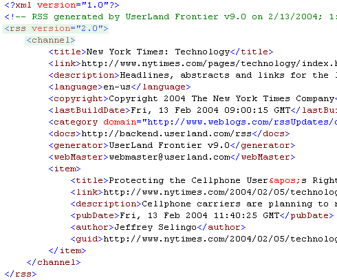 Detail Rss Feed Template Nomer 11