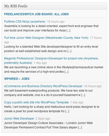 Detail Rss Feed Template Nomer 43