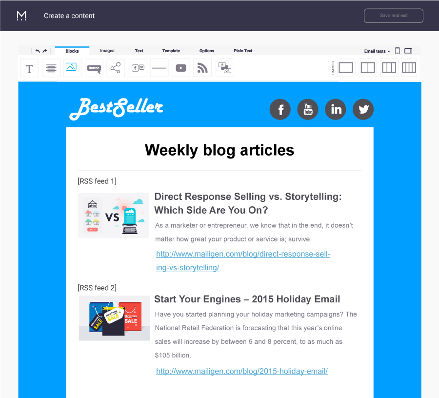Detail Rss Feed Template Nomer 6