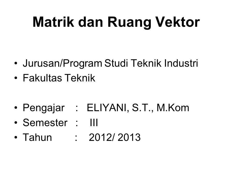 Detail Ruang Vektor Ppt Nomer 14