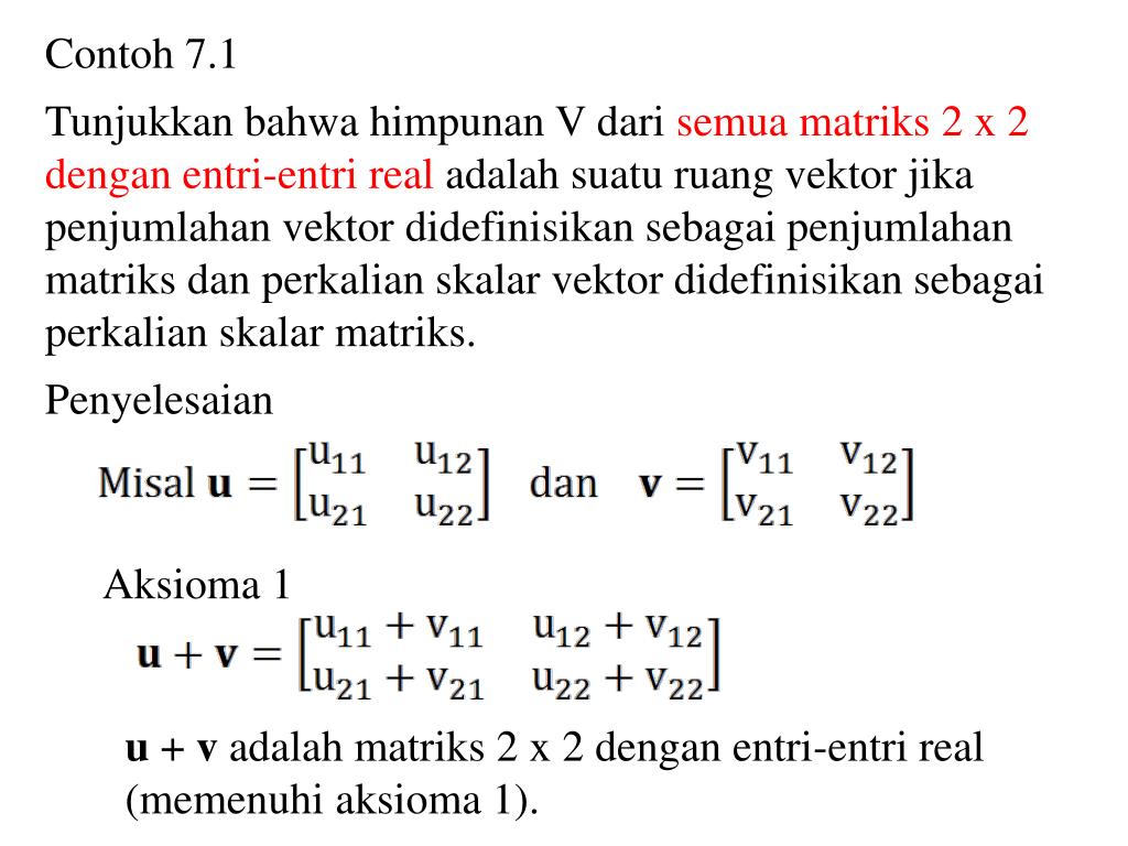 Detail Ruang Vektor Ppt Nomer 23