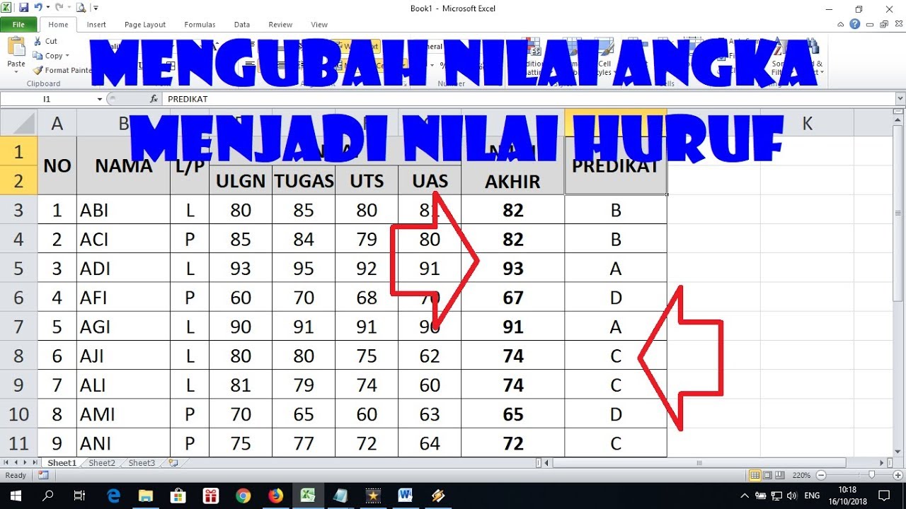 Detail Rubah Huruf Jadi Gambar Di Excel Nomer 20