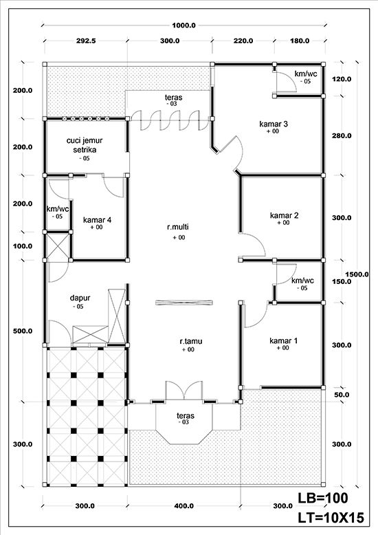 Detail Rumah 100 Meter Persegi Nomer 30