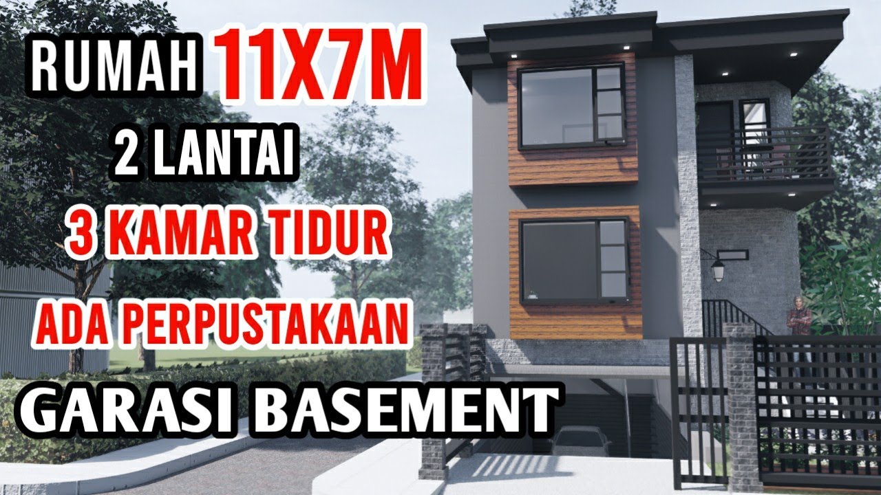 Detail Rumah 2 Lantai Basement Nomer 23