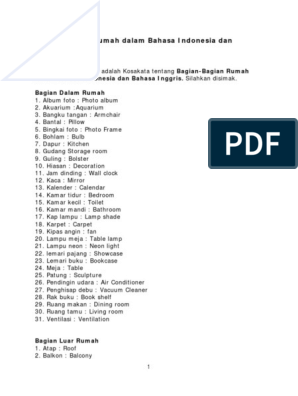 Detail Rumah Dalam Bahasa Inggris Nomer 41