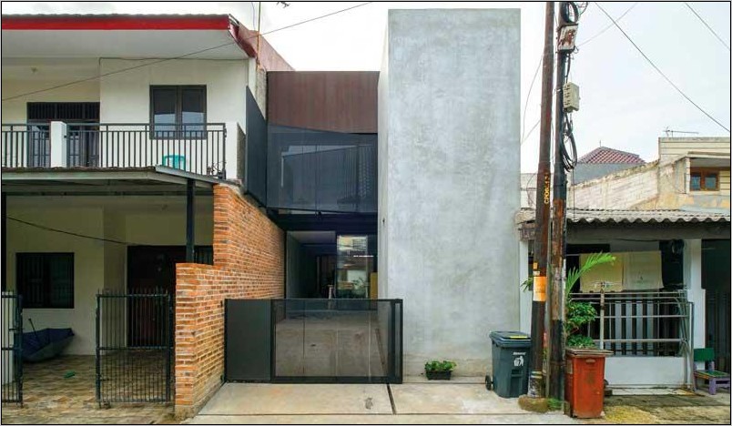 Detail Rumah Gaya Industrial Minimalis Nomer 49