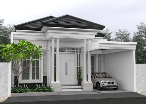 Detail Rumah Gaya Klasik Nomer 35