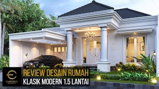 Detail Rumah Gaya Klasik Modern Nomer 29