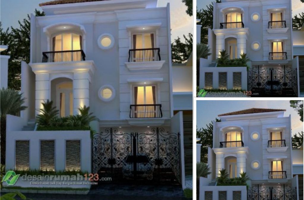 Detail Rumah Gaya Klasik Modern Nomer 31