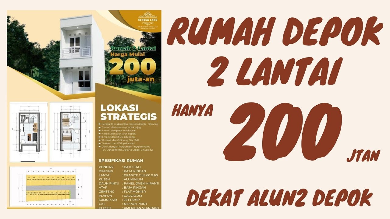 Detail Rumah Harga 30 Juta Di Depok Nomer 18