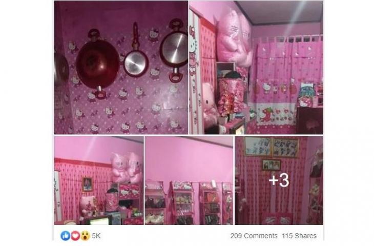 Detail Rumah Hello Kitty Nomer 27