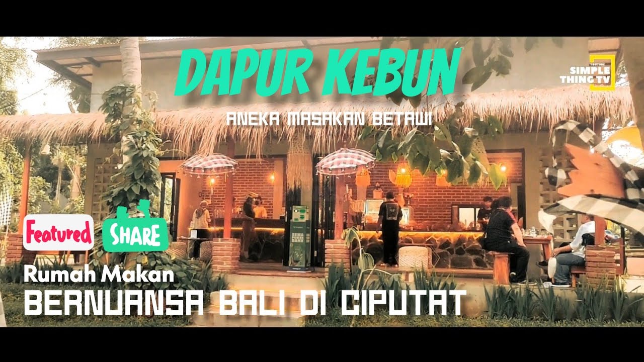 Detail Rumah Makan Di Ciputat Nomer 26