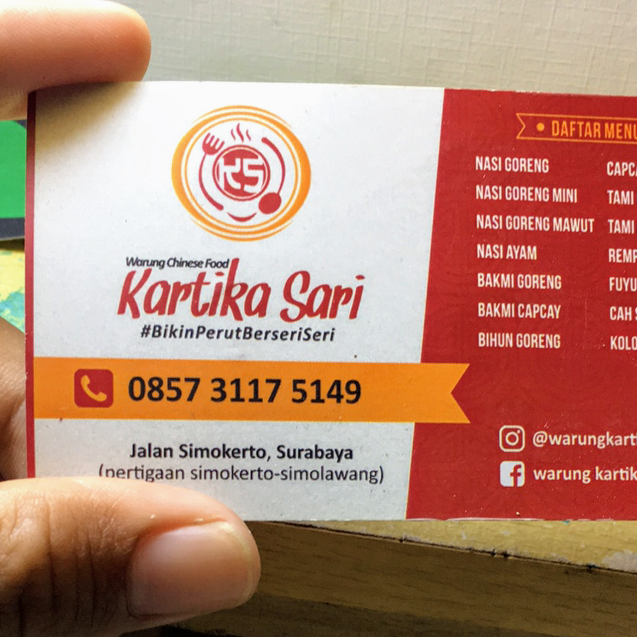 Detail Rumah Makan Kartika Gempol Nomer 17