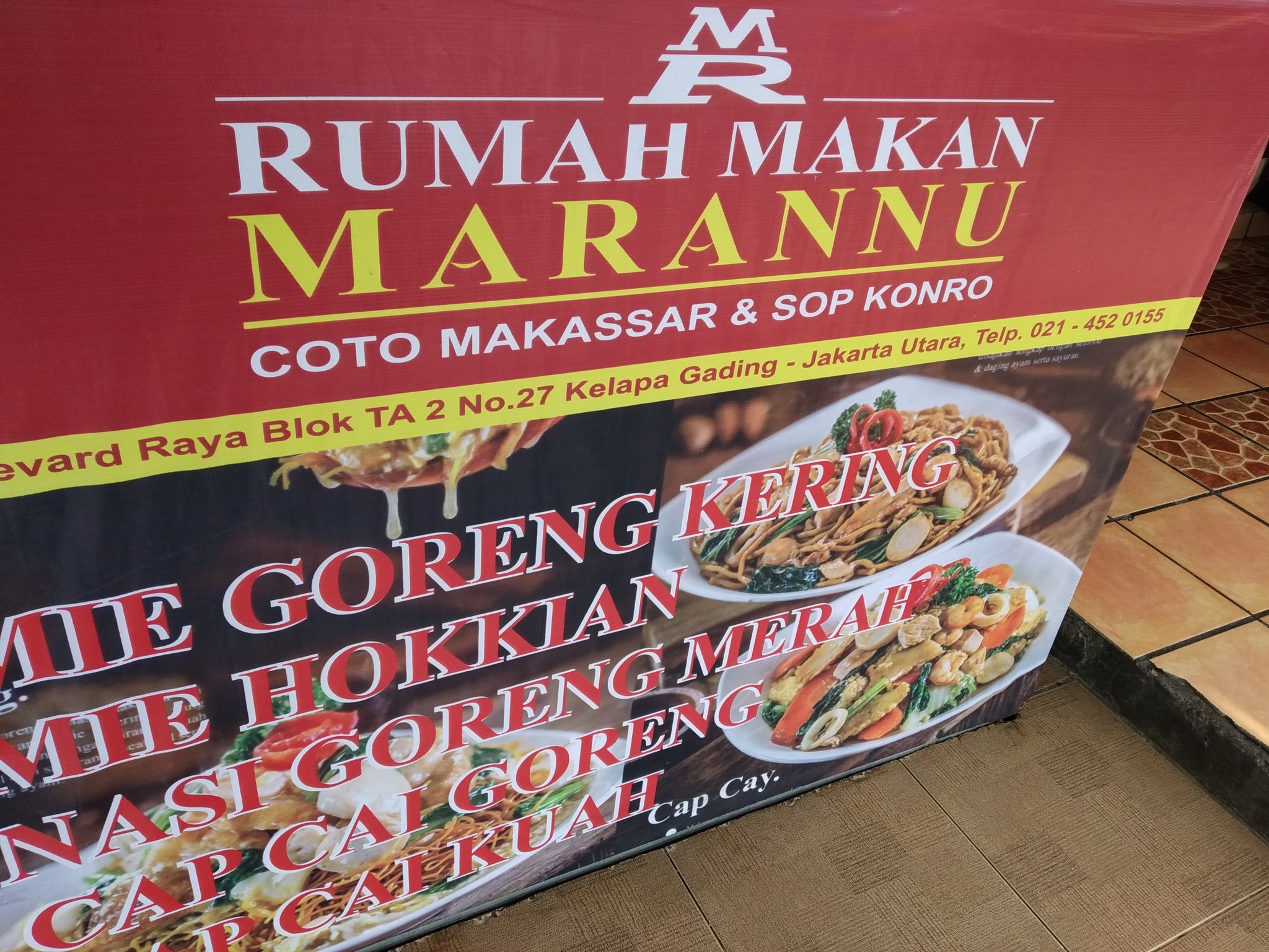 Detail Rumah Makan Marannu Kelapa Gading Nomer 53