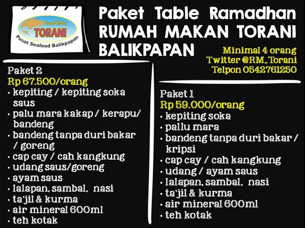 Detail Rumah Makan Torani Balikpapan Nomer 23