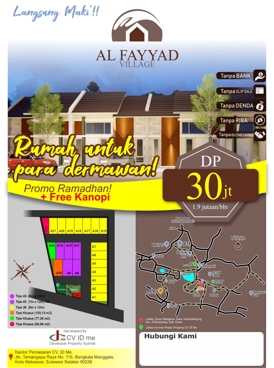 Detail Rumah Murah Tanpa Dp Cicilan Ringan Makassar Nomer 15
