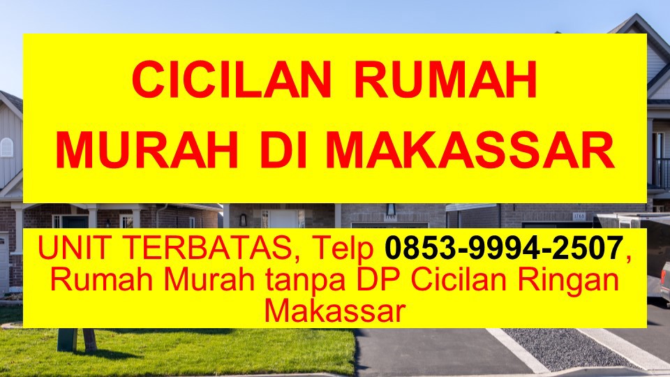 Detail Rumah Murah Tanpa Dp Cicilan Ringan Makassar Nomer 17