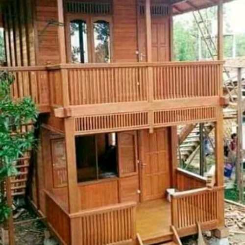 Detail Rumah Papan Tingkat Nomer 18