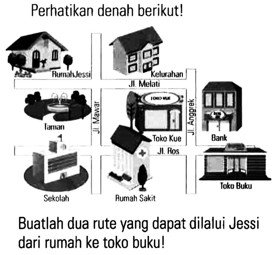 Download Rumah Sakit Berada Di Sebelah Titik Titik Sekolah Nomer 46