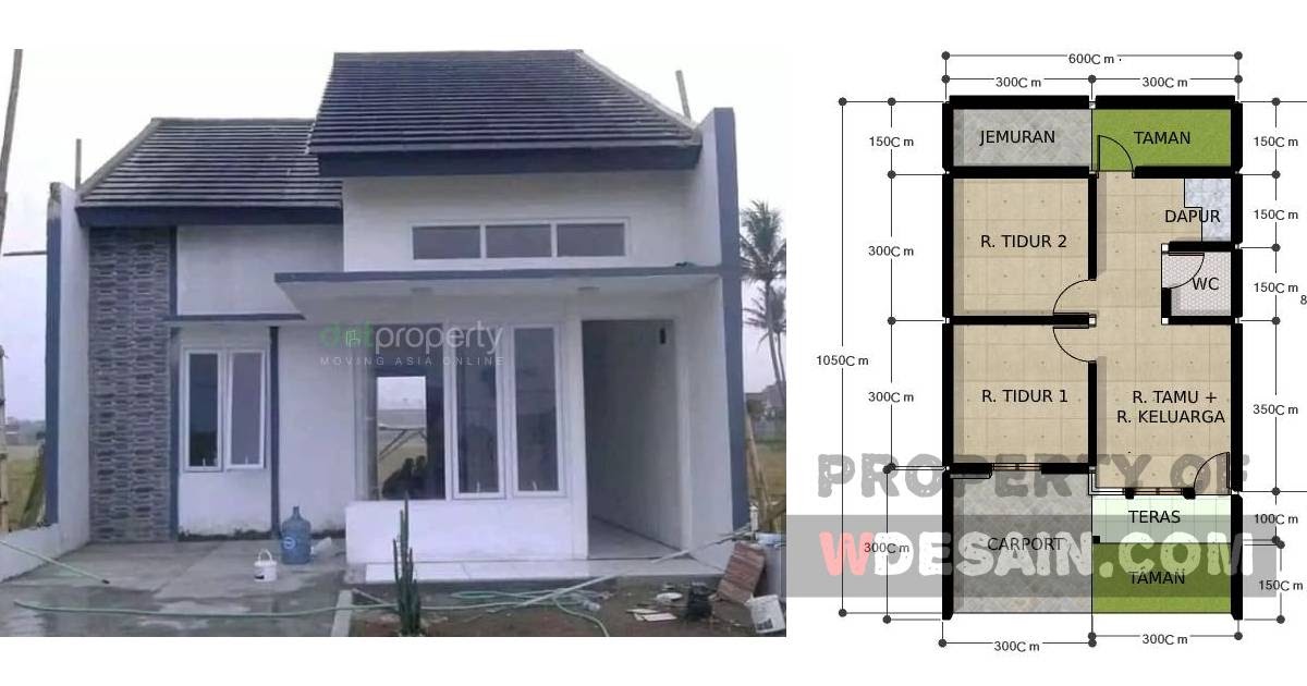 Detail Rumah Type 36 Berapa Meter Nomer 9