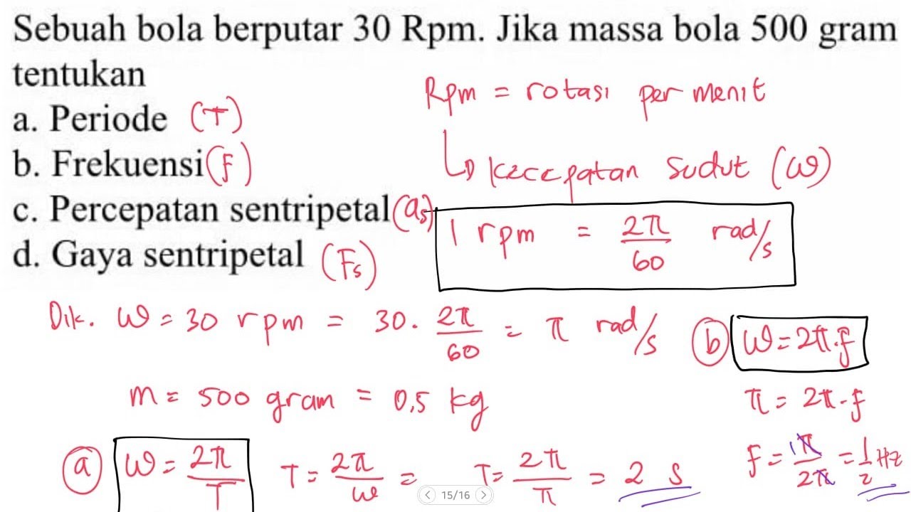 Detail Rumus Gaya Sentripetal Nomer 43